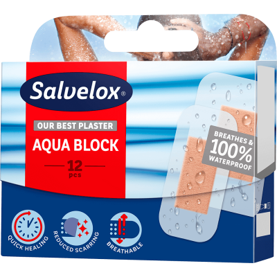 Comprar SALVELOX AQUA BLOCK 12 UNIDADES al mejor precio en NuestraFarma, tu farmacia online