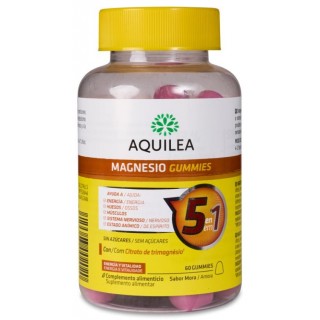 AQUILEA MAGNESIO GUMMIES 60 GOMINOLAS SABOR MORA