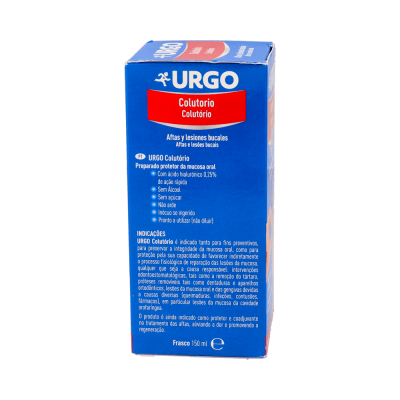 Comprar URGO COLUTORIO AFTAS Y LESIONES BUCALES 150 ML al mejor precio en NuestraFarma, tu farmacia online
