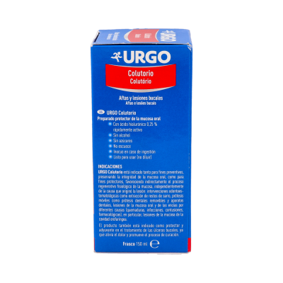 Comprar URGO COLUTORIO AFTAS Y LESIONES BUCALES 150 ML al mejor precio en NuestraFarma, tu farmacia online