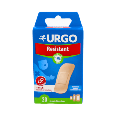Comprar URGO RESISTANT 20 APOSITOS VARIADOS al mejor precio en NuestraFarma, tu farmacia online
