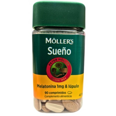 Comprar MOLLER´S SUEÑO 90 COMPRIMIDOS al mejor precio en NuestraFarma, tu farmacia online