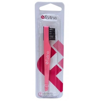 Comprar FARLINE PINZA DEPILAR CON CEPILLO al mejor precio en NuestraFarma, tu farmacia online