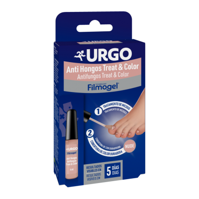 Comprar URGO FILMOGEL ANTIHONGOS TREAT & COLOR 4 ML al mejor precio en NuestraFarma, tu farmacia online