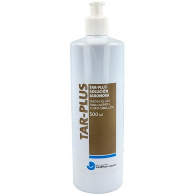 Comprar UNIPHARMA TAR-PLUS LIQUIDO SOLUCION JABONOSA 500 ML al mejor precio en NuestraFarma, tu farmacia online