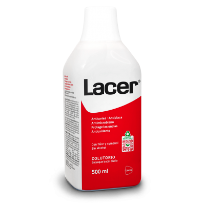 Comprar LACER CUIDADO BUCAL COLUTORIO 500 ML al mejor precio en NuestraFarma, tu farmacia online
