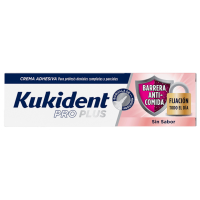Comprar KUKIDENT PRO PLUS BARRERA ANTICOMIDA SIN SABOR 40 G al mejor precio en NuestraFarma, tu farmacia online