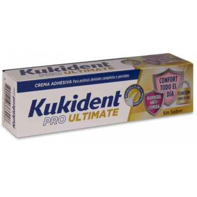 Comprar KUKIDENT PRO ULTIMATE SIN SABOR 40 GRAMOS al mejor precio en NuestraFarma, tu farmacia online