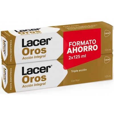 Comprar LACEROROS ACCION INTEGRAL PASTA DENTIFRICA DUPLO 2X125 ML al mejor precio en NuestraFarma, tu farmacia online