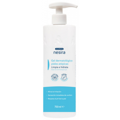 Comprar ACOFARMA NESIRA GEL DERMATOLOGICO PIELES ATOPICAS 750 ML al mejor precio en NuestraFarma, tu farmacia online