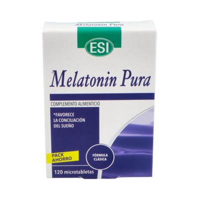 Comprar ESI MELATONIN PURA 1 MG 120 TABLETAS al mejor precio en NuestraFarma, tu farmacia online