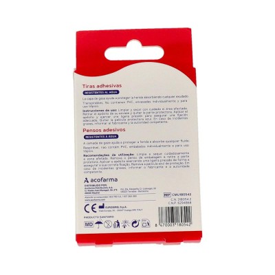 Comprar ACOFAR TIRAS ADHESIVAS RESISTENTES AL AGUA TRANSPARENTES SURTIDAS 20 U al mejor precio en NuestraFarma, tu farmacia online
