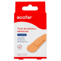 ACOFAR TIRAS DE PLASTICO ADHESIVAS COLOR PIEL 20 UNIDADES
