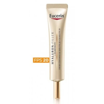 Comprar EUCERIN HYALURON-FILLER + ELASTICITY CONTORNO DE OJOS FPS 20 15 ML al mejor precio en NuestraFarma, tu farmacia online
