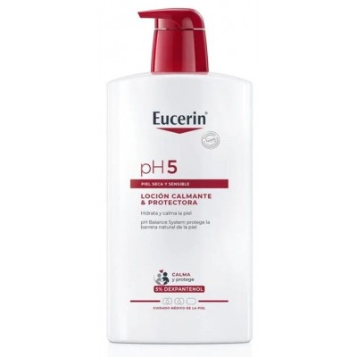 Comprar EUCERIN PIEL SENSIBLE PH-5 LOCION CALMANTE Y PROTECTORA 1000 ML al mejor precio en NuestraFarma, tu farmacia online