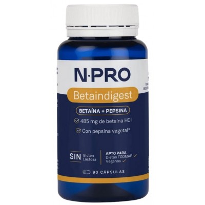 Comprar NPRO BETAINDIGEST 90 CAPSULAS al mejor precio en NuestraFarma, tu farmacia online