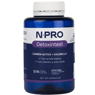 Comprar NPRO DETOXINTEST 90 CAPSULAS al mejor precio en NuestraFarma, tu farmacia online