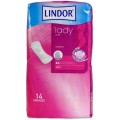 LINDOR COMPRESAS ABSORBENTES PARA PERDIDAS LIGERAS DE ORINA LADY PAD MINI 2 GOTAS 12 UNIDADES