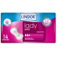 LINDOR COMPRESAS ABSORBENTES PARA PERDIDAS LIGERAS DE ORINA LADY PAD NORMAL 3 GOTAS 12 UNIDADES