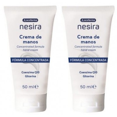 Comprar ACOFARMA NESIRA CREMA DE MANOS CONCENTRADA DUPLO 2 X 50 ML al mejor precio en NuestraFarma, tu farmacia online