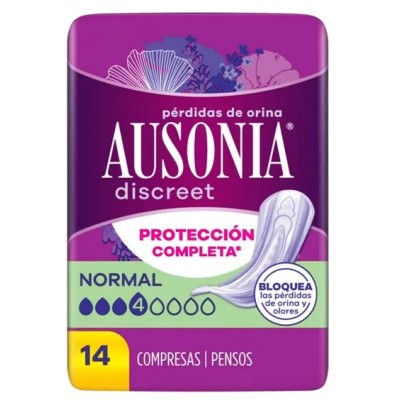 Comprar AUSONIA DISCREET NORMAL 14 UNIDADES al mejor precio en NuestraFarma, tu farmacia online