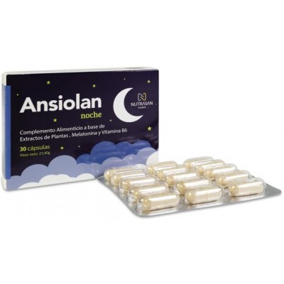 Comprar ANSIOLAN NOCHE 30 CAPSULAS al mejor precio en NuestraFarma, tu farmacia online