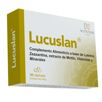 Comprar LUCUSLAN 30 CAPSULAS al mejor precio en NuestraFarma, tu farmacia online