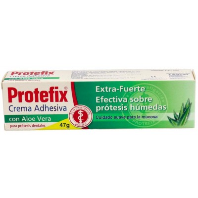 Comprar PROTEFIX CREMA ADHESIVA CON ALOE VERA 47 G al mejor precio en NuestraFarma, tu farmacia online