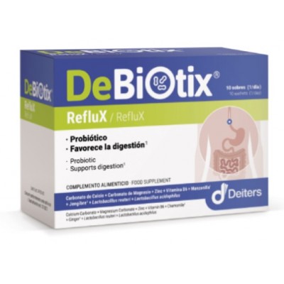 Comprar DEBIOTIX REFLUX 10 SOBRES al mejor precio en NuestraFarma, tu farmacia online