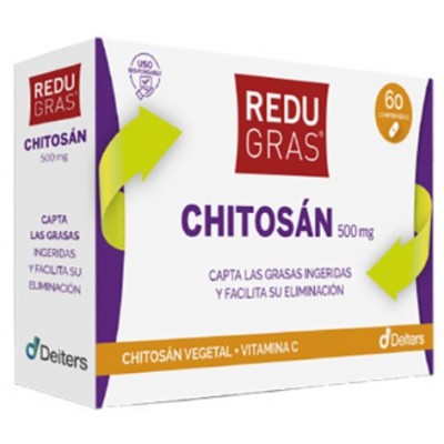 Comprar REDUGRAS CHITOSAN VEGETAL 60 CAPSULAS al mejor precio en NuestraFarma, tu farmacia online