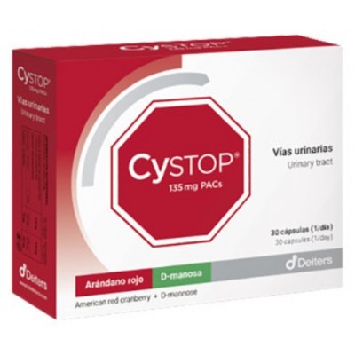 Comprar CYSTOP 30 CAPSULAS al mejor precio en NuestraFarma, tu farmacia online