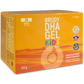 BRUDY DHA GEL KIDS 30 STICKS