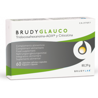 BRUDY GLAUCO 60 CAPSULAS