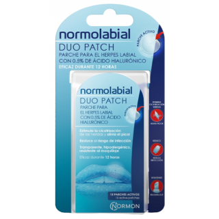NORMOLABIAL DUO PATCH 15 UNIDADES