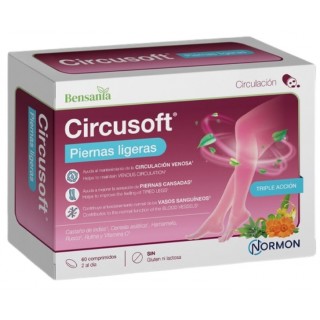 CIRCUSOFT PIERNAS LIGERAS 60 COMPRIMIDOS