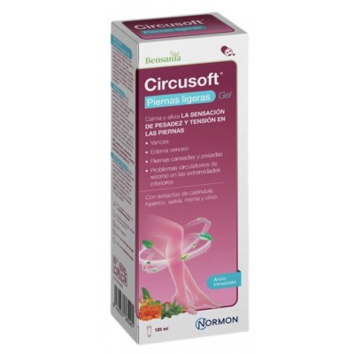 Comprar CIRCUSOFT PIERNAS LIGERAS GEL 125 ML al mejor precio en NuestraFarma, tu farmacia online