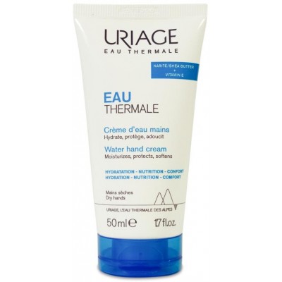 Comprar URIAGE EAU THERMALE CREMA DE AGUA DE MANOS HIDRATANTE 50 ML al mejor precio en NuestraFarma, tu farmacia online