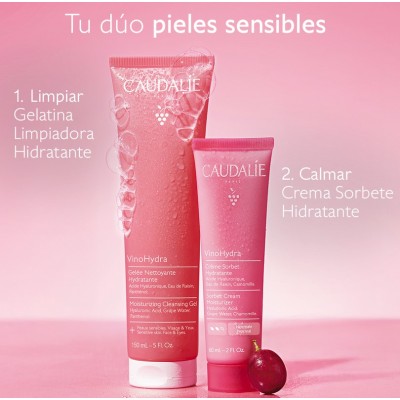 Comprar CAUDALIE VINOHYDRA CREMA SORBETE HIDRATANTE ÁCIDO HIALURÓNICO + CAMOMILA 60 ML al mejor precio en NuestraFarma, tu farmacia online