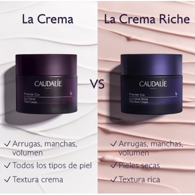Comprar CAUDALIE PREMIER CRU LA CREME RICHE 50 ML al mejor precio en NuestraFarma, tu farmacia online
