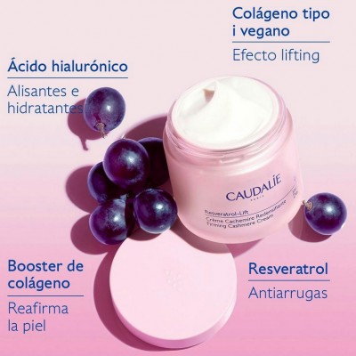 Comprar CAUDALIE RESVERATROL-LIFT CREMA CACHEMIRE REDENSIFICANTE 50 ML al mejor precio en NuestraFarma, tu farmacia online