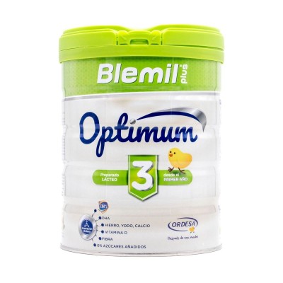 Comprar BLEMIL PLUS 3 OPTIMUM 800 G al mejor precio en NuestraFarma, tu farmacia online