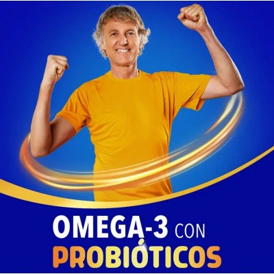 Comprar BION OMEGA-3 CON PROBIOTICOS 30 CAPSULAS al mejor precio en NuestraFarma, tu farmacia online