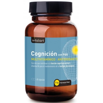 Comprar VITALART COGNICION CON PQQ 60 CAPSULAS al mejor precio en NuestraFarma, tu farmacia online