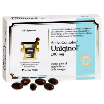 Comprar ACTIVECOMPLEX BIOACTIVE Q10 UNIQUINOL 100 MG 30 CAPSULAS al mejor precio en NuestraFarma, tu farmacia online