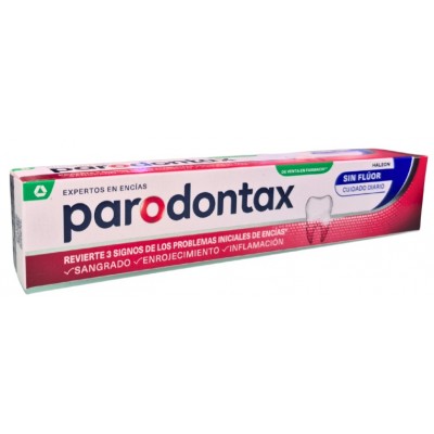 Comprar PARODONTAX SIN FLUOR 75 ML al mejor precio en NuestraFarma, tu farmacia online