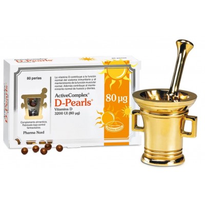 Comprar ACTIVECOMPLEX VITAMINA D FORTE 3200 UI 80 PERLAS al mejor precio en NuestraFarma, tu farmacia online
