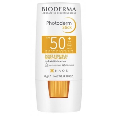 Comprar BIODERMA PHOTODERM STICK SOLAR ZONAS SENSIBLES SPF50+ 8 G al mejor precio en NuestraFarma, tu farmacia online