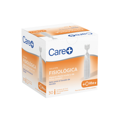 Comprar CARE+ SOLUCION FISIOLOGICA 30 MONODOSIS al mejor precio en NuestraFarma, tu farmacia online