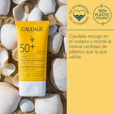 Comprar CAUDALIE VINOSUN PROTECT CREMA DE MUY ALTA PROTECCION SPF50+ 50 ML al mejor precio en NuestraFarma, tu farmacia online