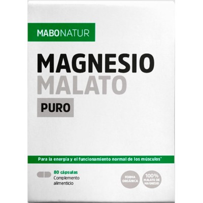 Comprar MABONATUR MAGNESIO MALATO PURO 80 CAPSULAS al mejor precio en NuestraFarma, tu farmacia online